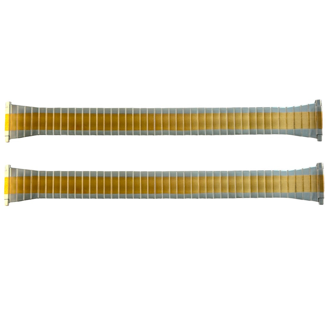 Men's Two-Tone Steel Stretch Band No. 1000 (16mm~22mm)