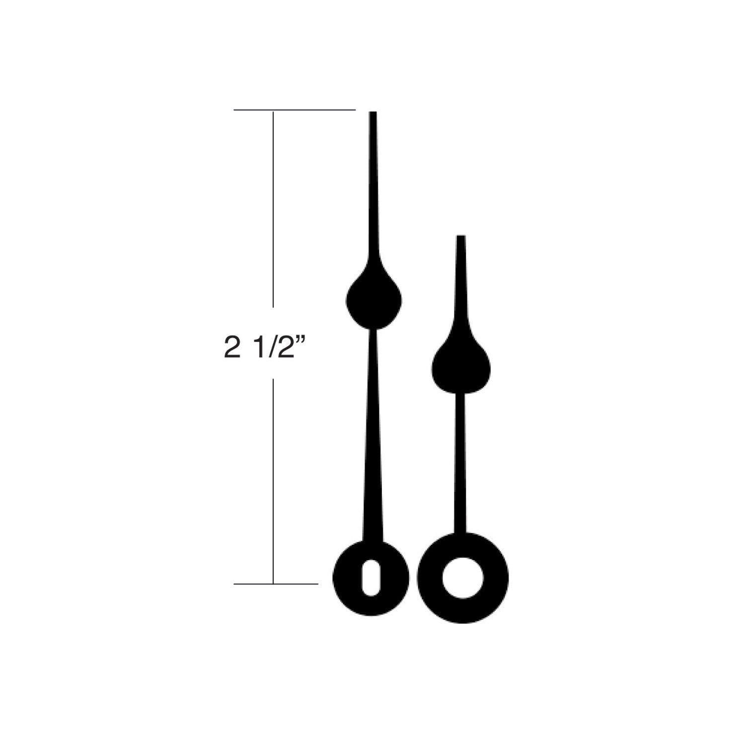 Press-On Movements, Length 2-1/2