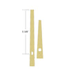 USA Made Hour & Minute Hands (Length 5 3/8")