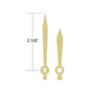 USA Made Hour & Minute Hands (Length 2 5/8")