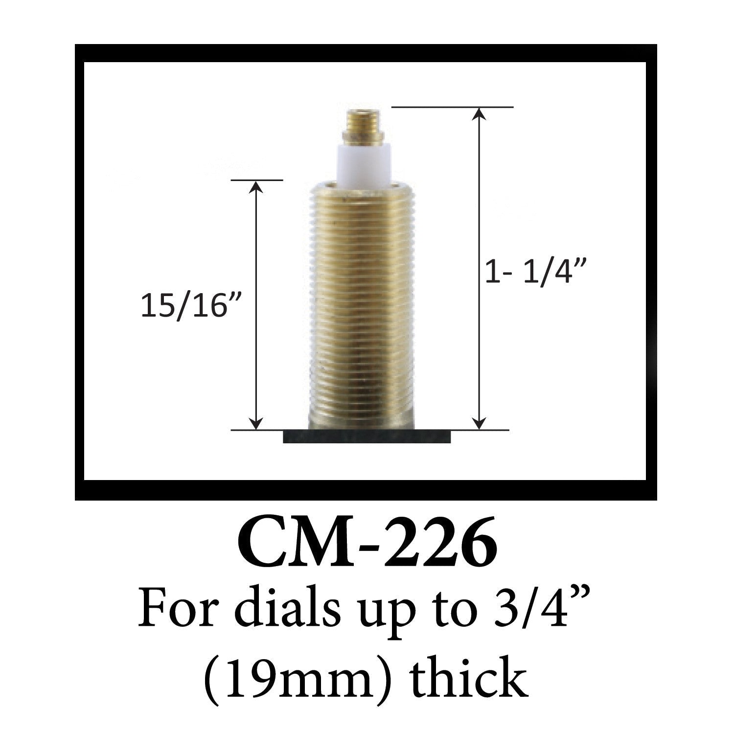 USA Made Standard C-Battery Size Pendulum Movement