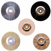 2" Metal-Hub Unmounted Wheel Brushes