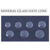 Mineral Glass Round Date Lens