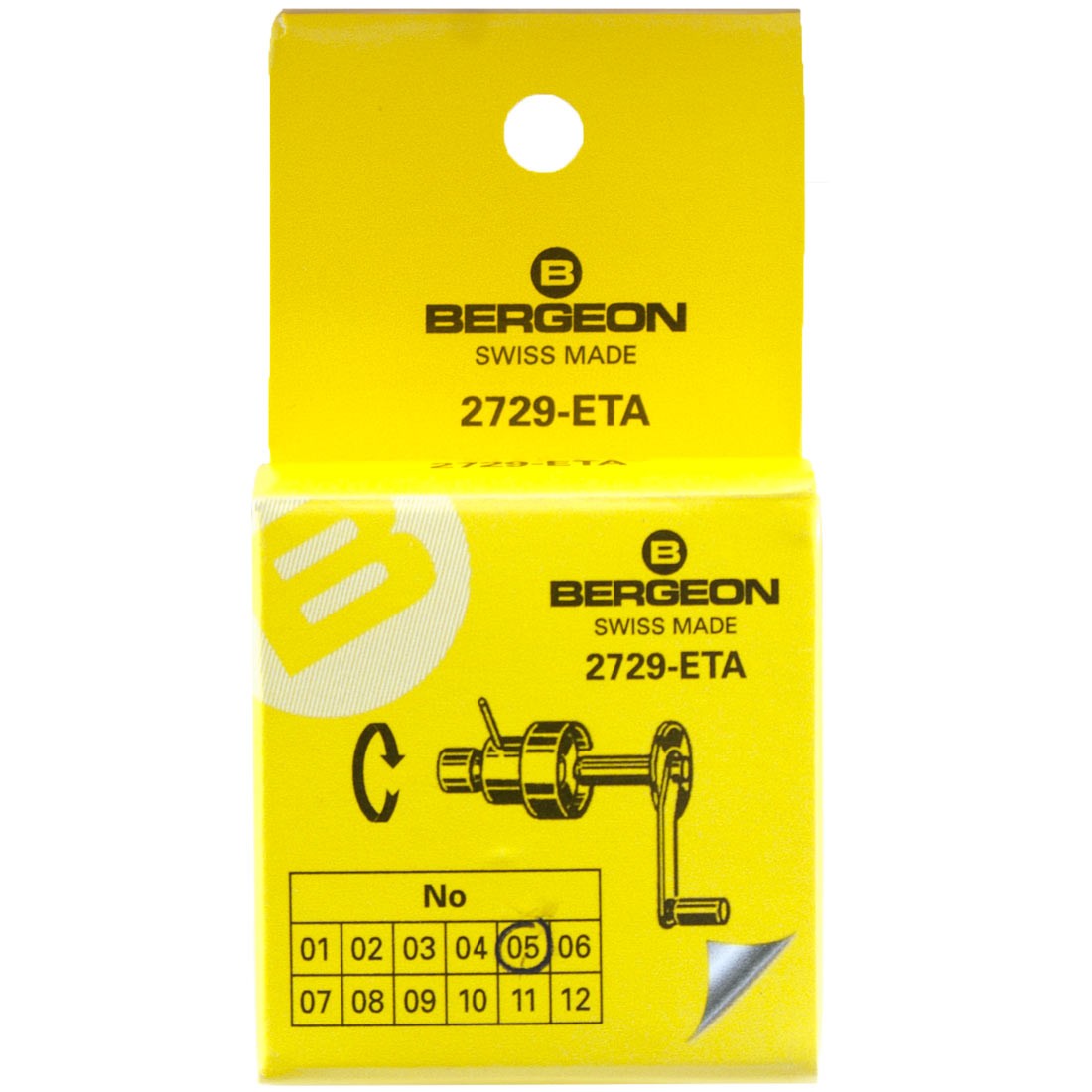 Bergeon 2729 ETA Individual Mainspring Winders