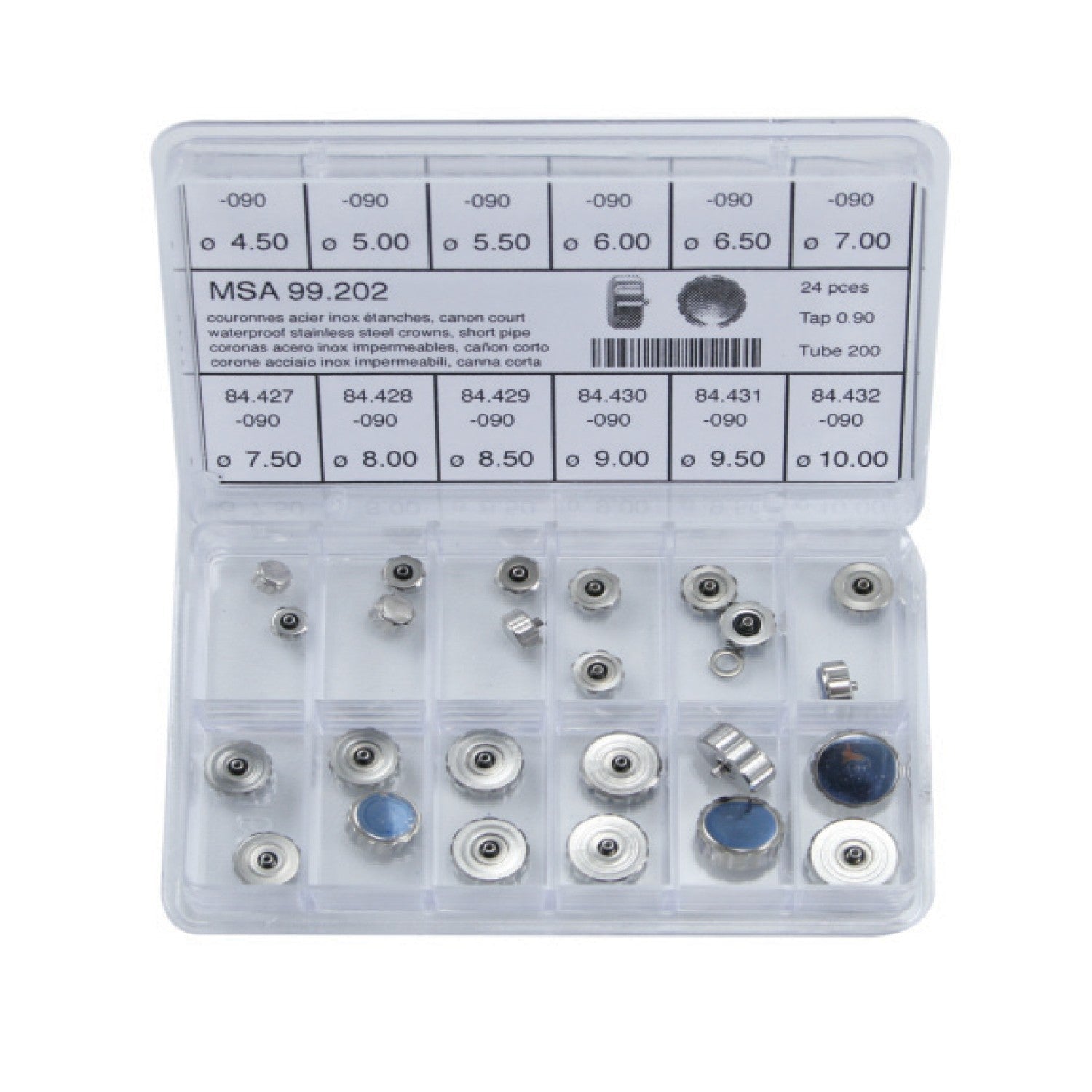 Waterproof Crown 2.0mm Tube