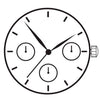 Hattori VS3J Japan Quartz Movement