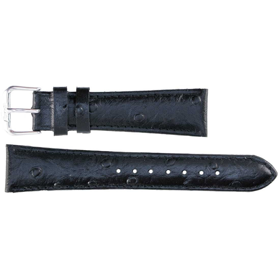 Banda No. 163 Ostrich Grain Fine Leather Straps (12mm~20mm)