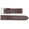 Banda No. 152 Long Crocodile Grain Fine Leather Straps (18mm~24mm)