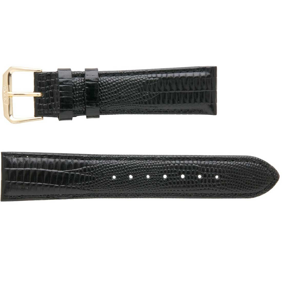 Banda No. 133 Long Lizard Grain Fine Leather Straps (12mm~20mm)