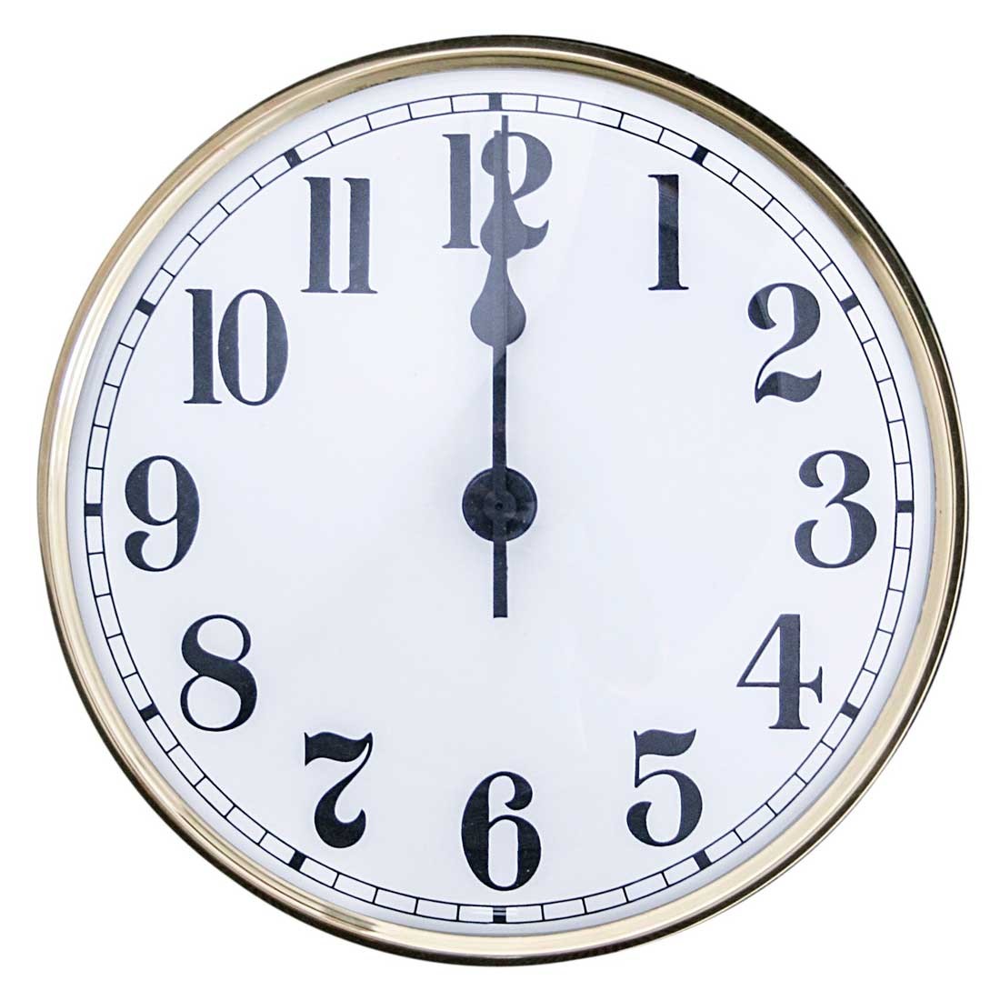 Clock Inserts 159mm (6 1/4