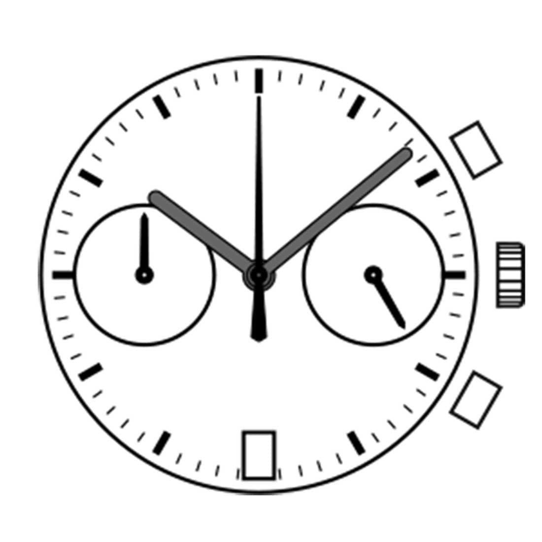 Hattori VK64 Japan Quartz Movement Ht. 7.50MM