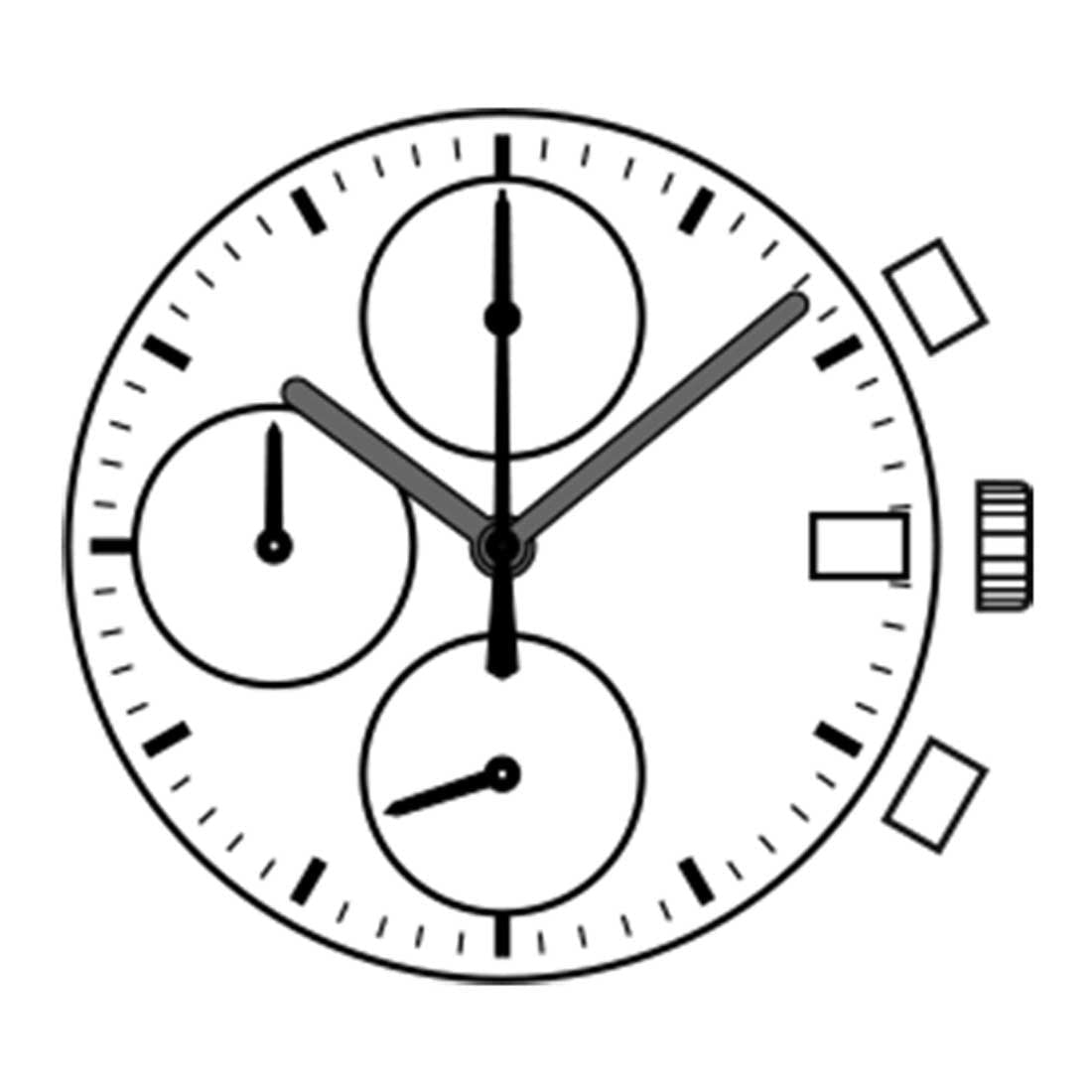 Hattori VK67 Japan Quartz Movement Ht. 7.50MM