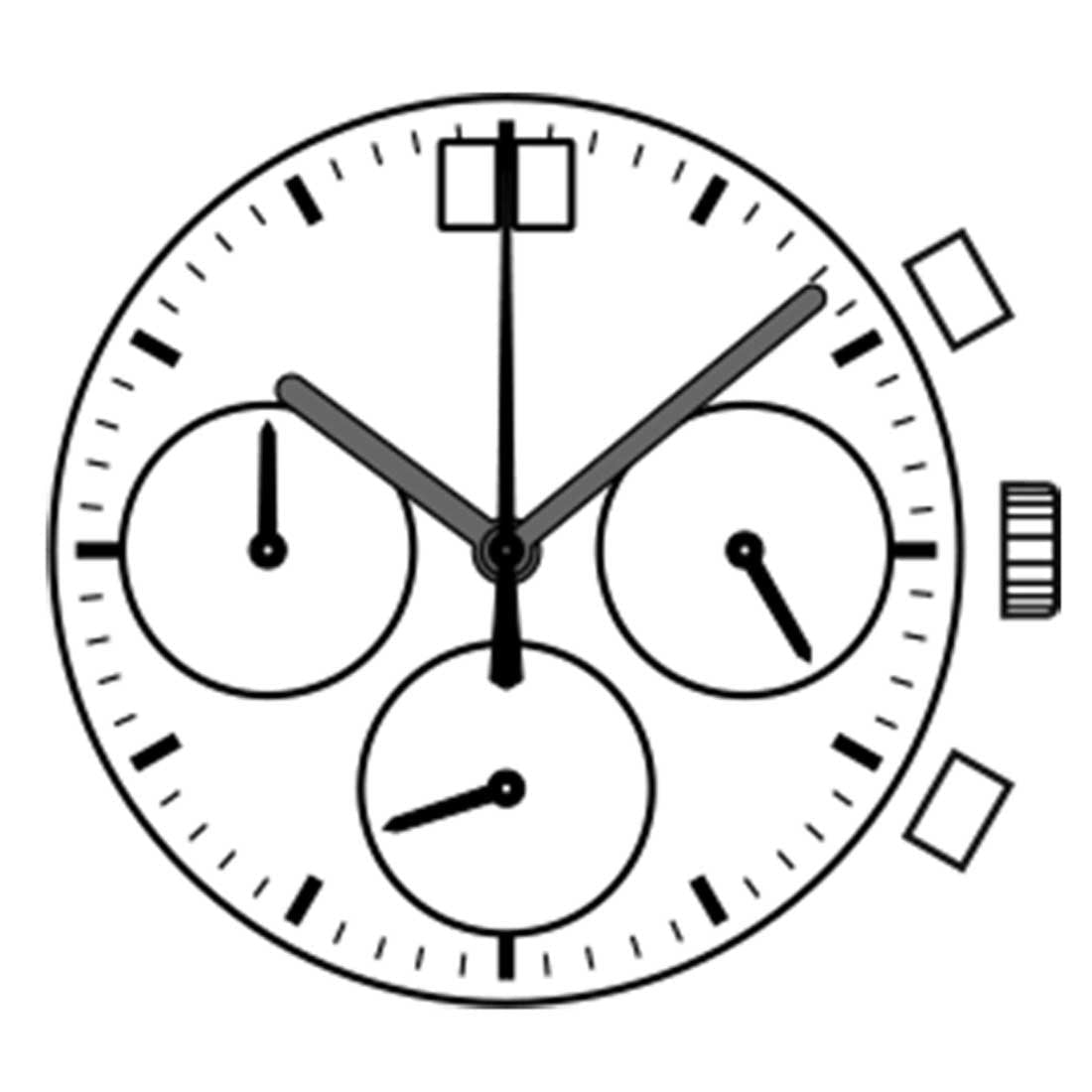 Hattori VK73 Japan Quartz Movement Ht. 8.20MM