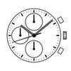 Hattori VD55 3 Hands Japan Quartz Movement (Various Heights)