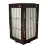 WD-600, Rotating Leather Strap Display with Locks and Key