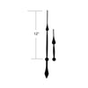 High-Torque Movement, Length 12"