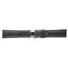 Banda No. 337 Buffalo Grain Fine Deployment Buckle Leather Straps (18mm~24mm)
