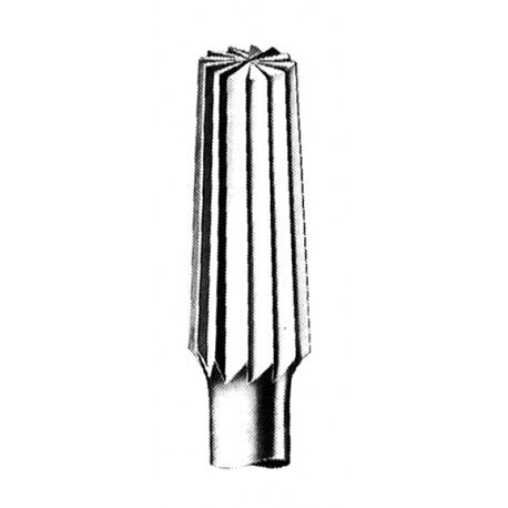 Swiss Cone Square Plain Burs