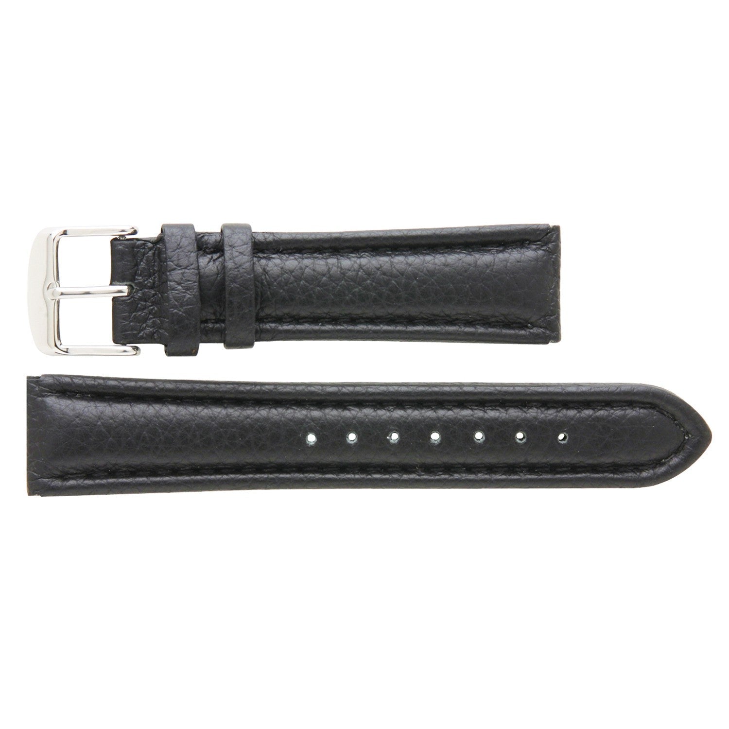 Banda No. 345 Buffalo Grain Fine Leather Straps (16mm~24mm)