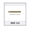 President Style 18K Gold Band Screws