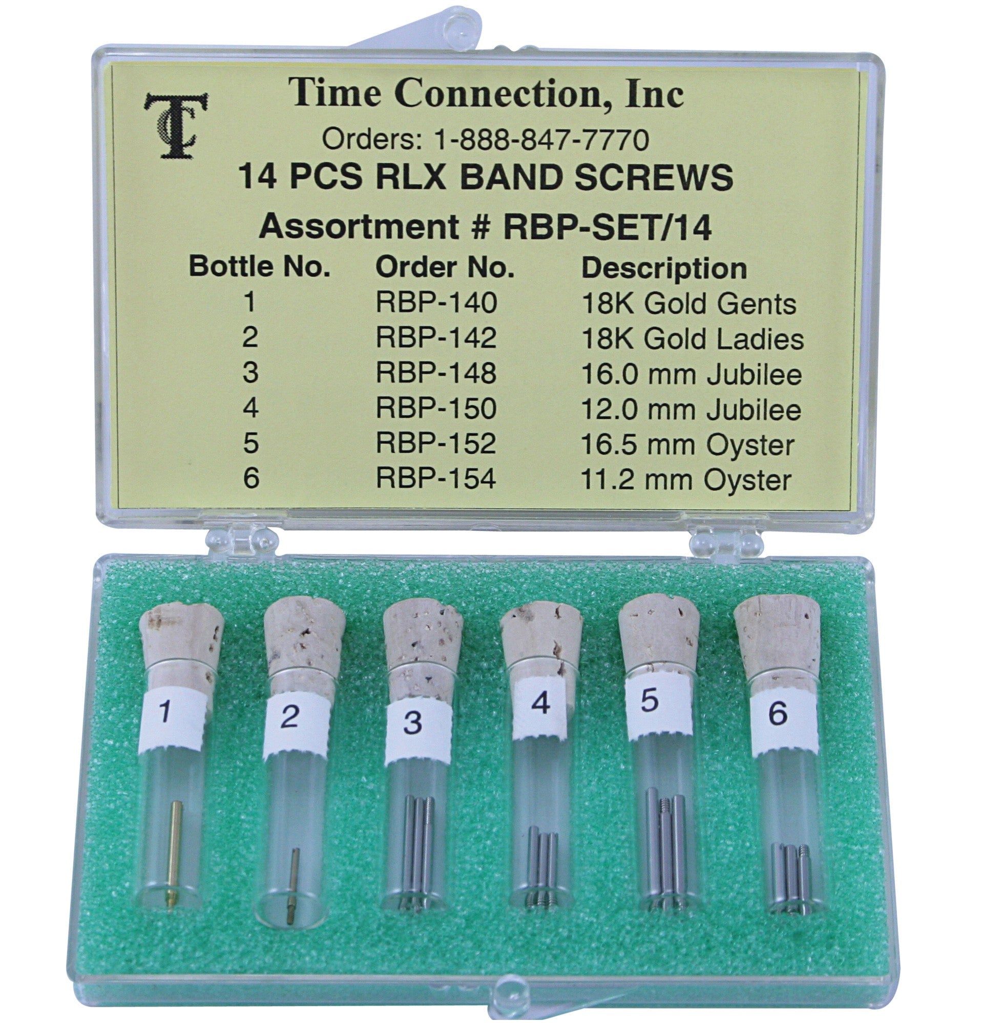 RLX.Band Screw Assortment (14 PCs)