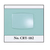 Generic Mineral Glass Crystals to fit Piaget Crystal (23.2 x 26.1 x1.0mm) Height: 1.9mm