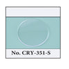 Generic Sapphire Crystals to fit LONG. Double curved. Height: 1.30mm, Size: 29.50 x 0.90mm