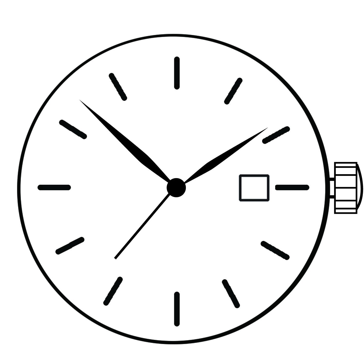 ETA 965.113 3 Hands Swiss Parts Quartz Movement *NEW OLD STOCK*