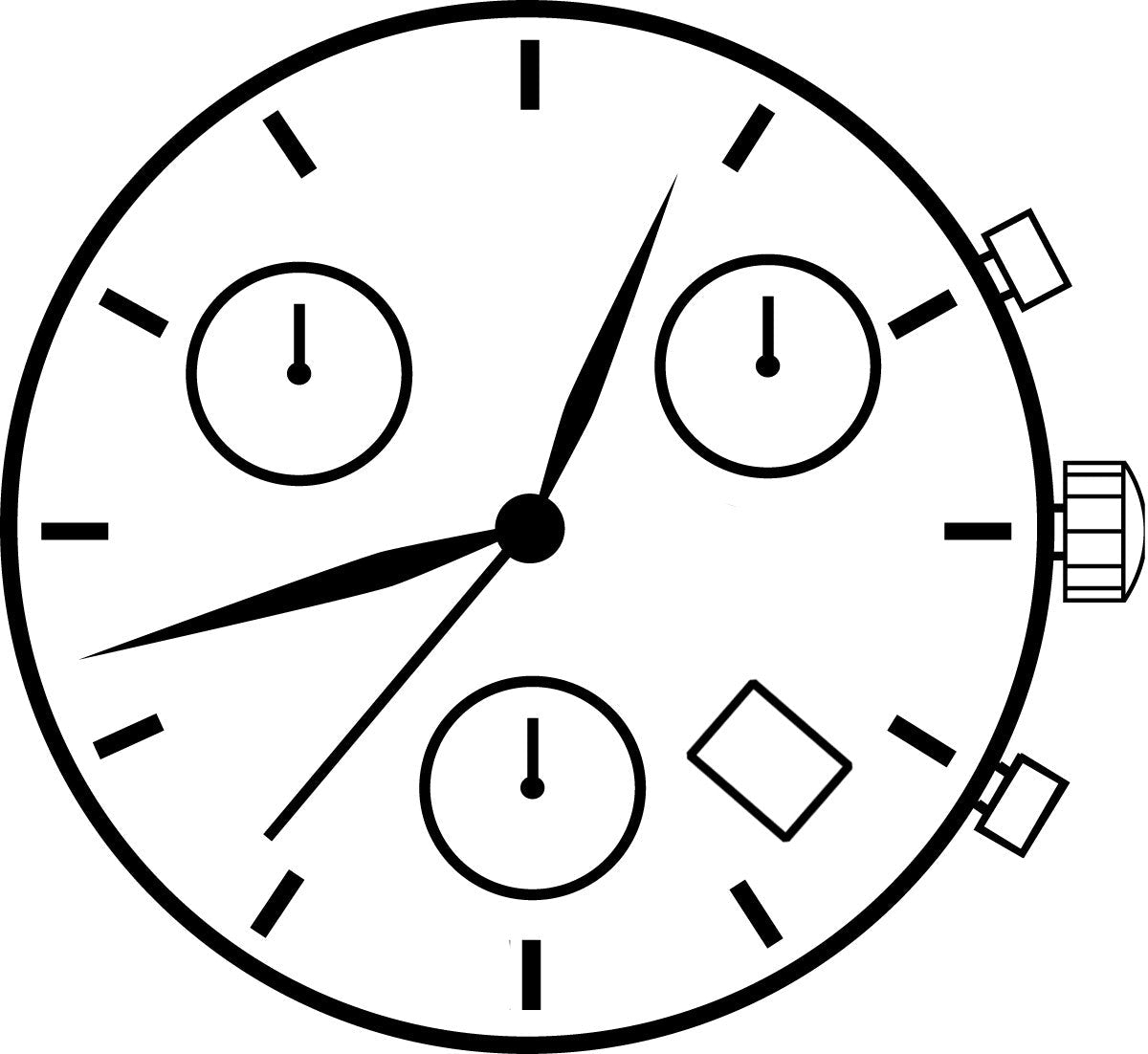 ETA G10.712-D4:30A Swiss Made Movement (Replaced ETA G10.711-D4:30A)