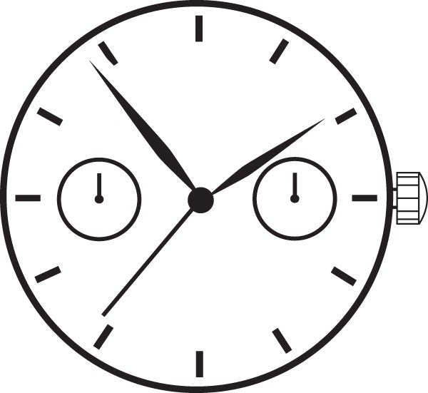 Hattori VX36 Japan Quartz Movement Ht. 5.05MM