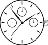 Hattori VX3F Japan Quartz Movement Ht. 5.10mm