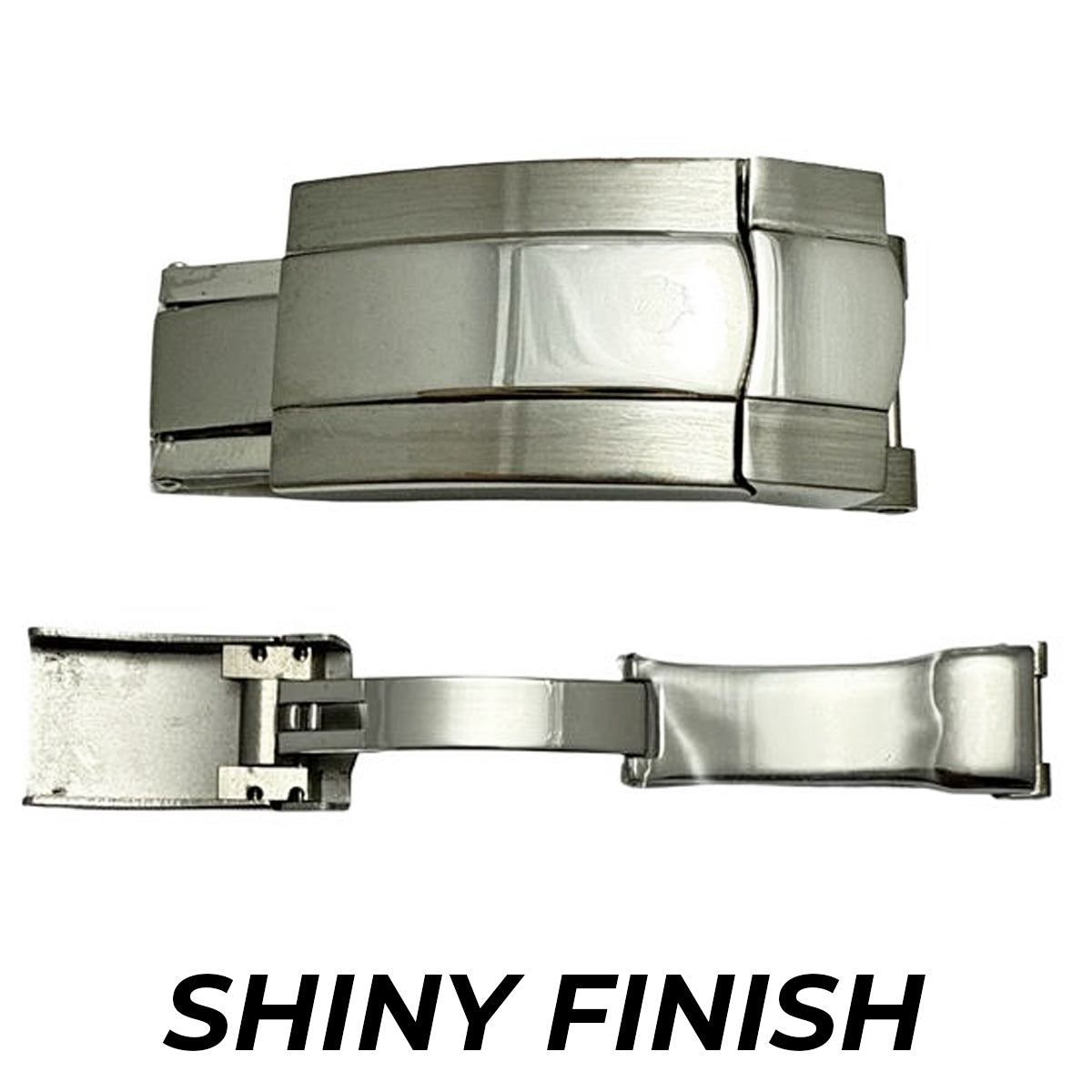 BC38, Stainless Steel Watch Buckle Clasp Fits Rolex (16mm)