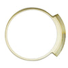 Generic Crystal Made To Fit Diesel Brand Watch Crystals (41.5 x 46.5mm) #110