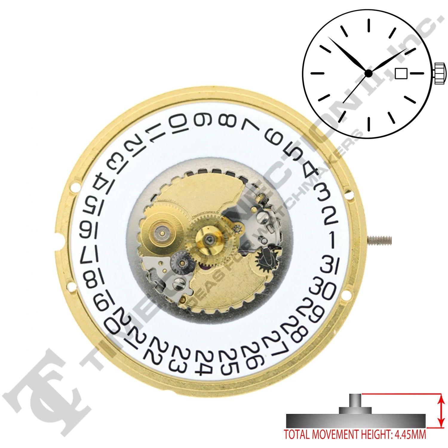 ETA 955.112 High Canon Pinion Swiss Made Movement (Various Dates)