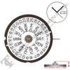Harley Ronda 517 3 Hands Quartz Movement (Various Heights)