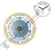 ETA 955.132 3 Hands Swiss Made Quartz Movement Ht.