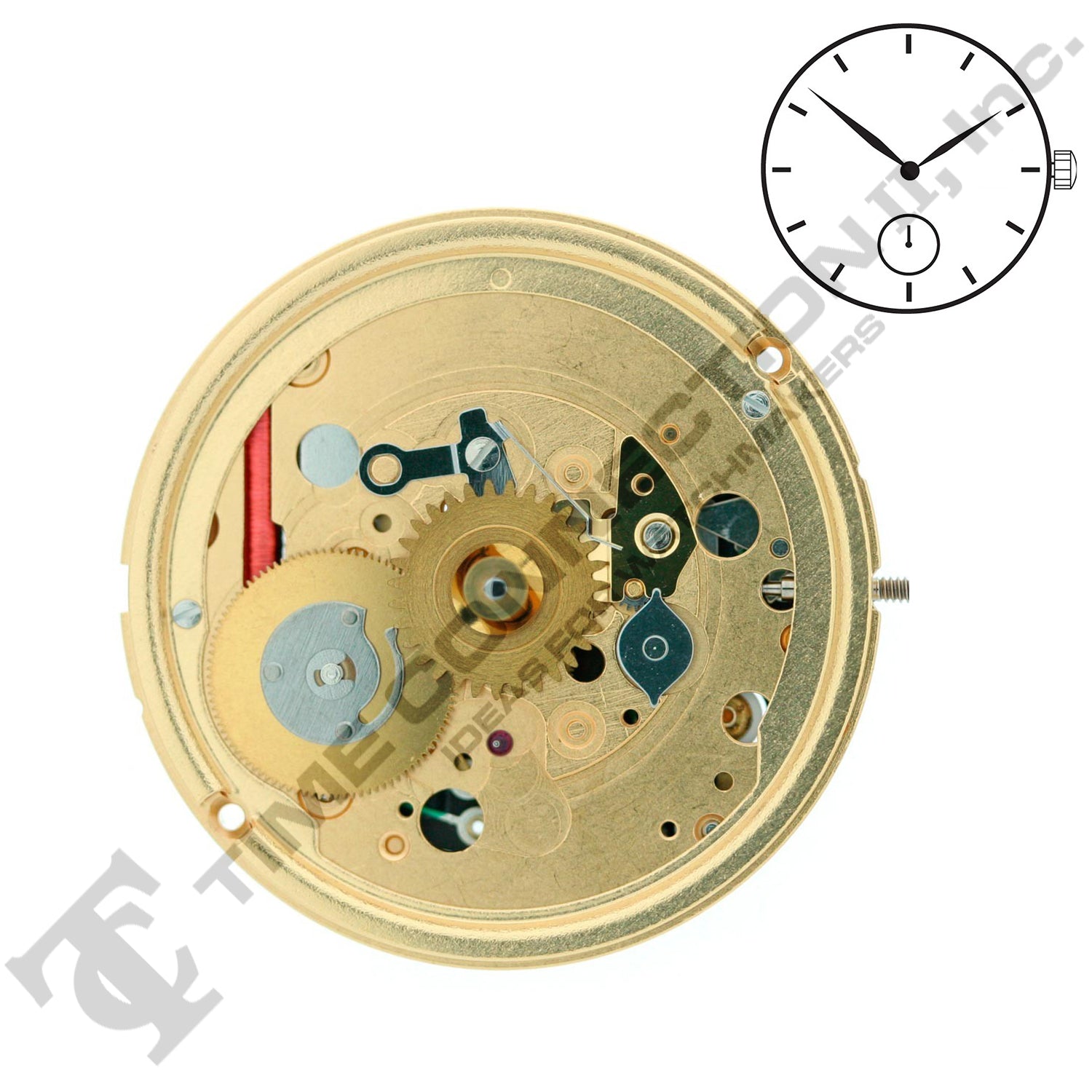 ETA 255.491 2 Hands Swiss Made Quartz Movement Ht.