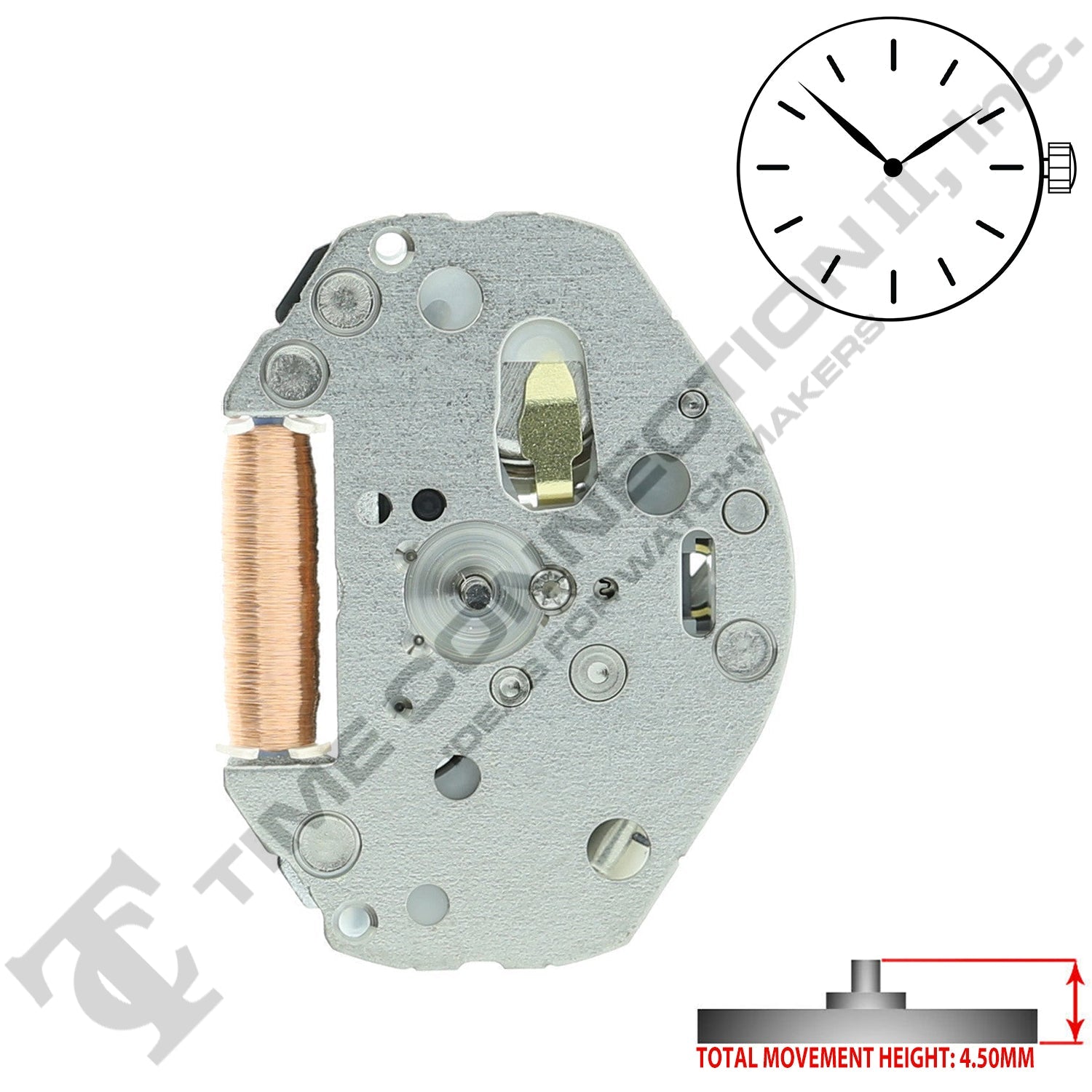 Miyota/Citizen LTD 2025 Japan Quartz Movement Ht. 4.50MM