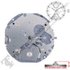 Miyota/Citizen LTD 6P73 3 Hands Japan Quartz Movement Ht.5.65MM