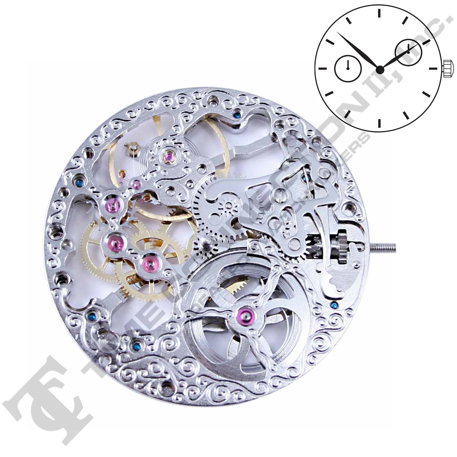 Chinese 9621 Mechanical Movement