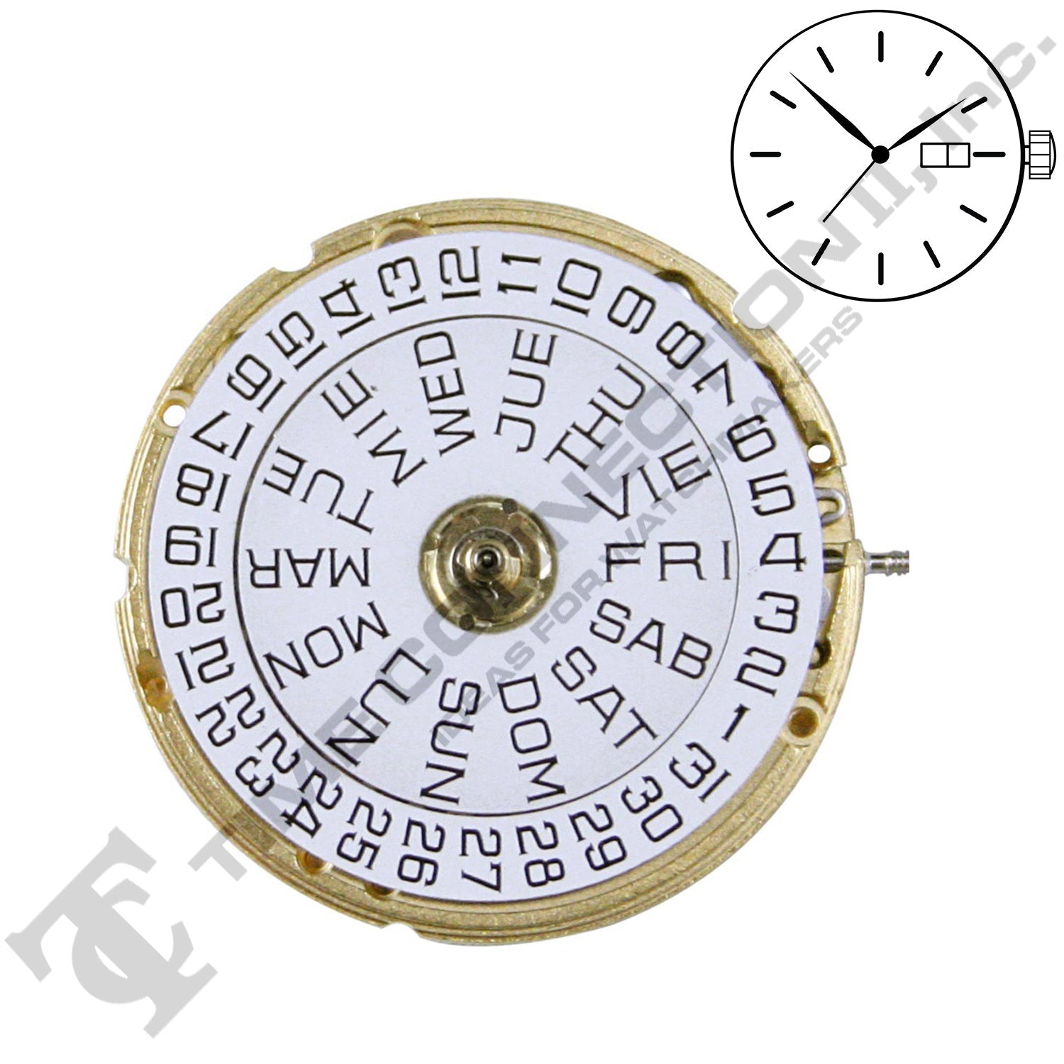 Chinese 6311 Automatic Movement (ETA-2836-2)