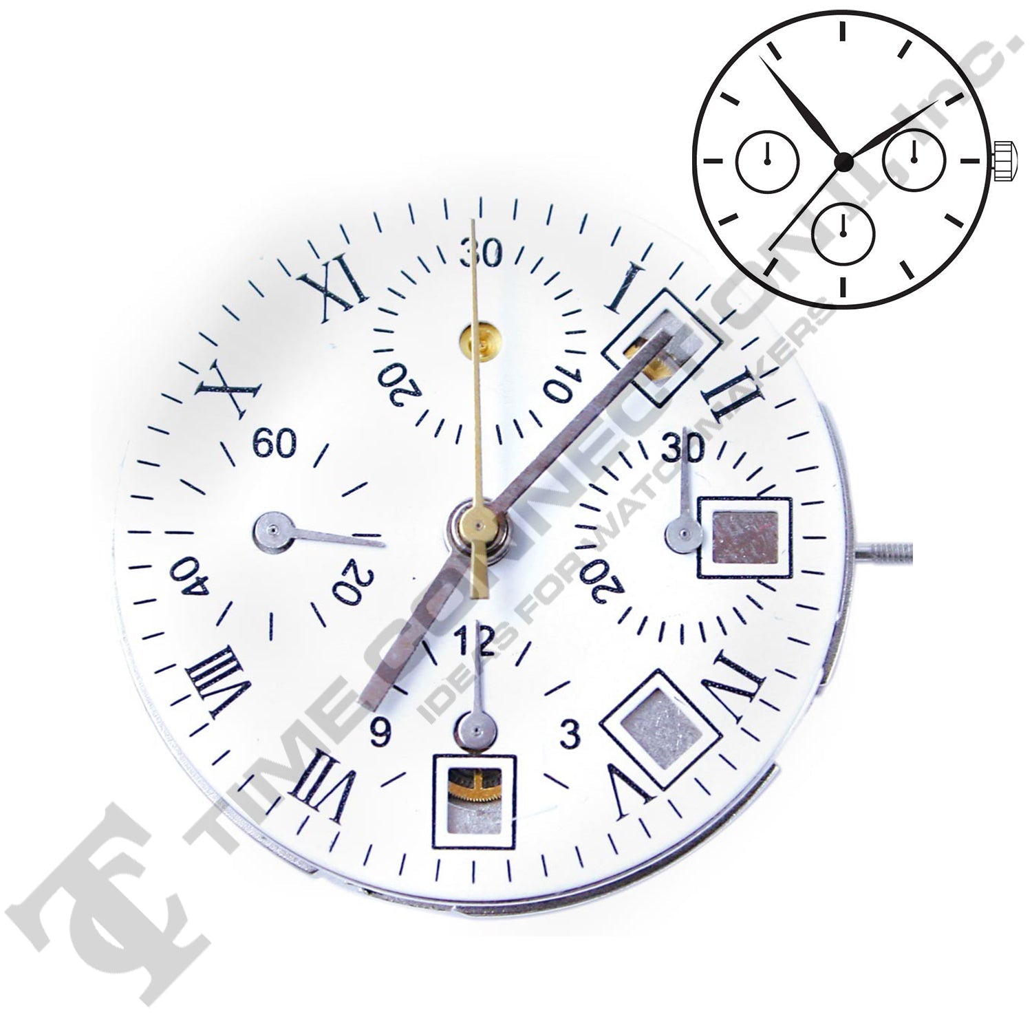Chinese 7753 Automatic Movement