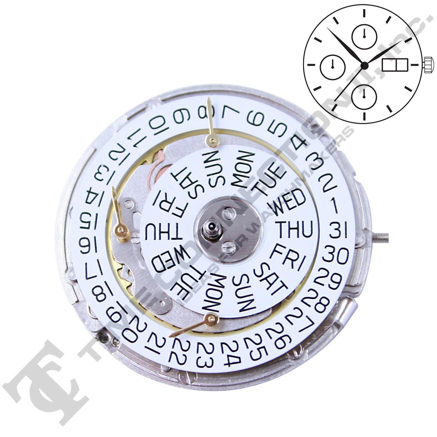 Chinese 2350 Automatic Movement