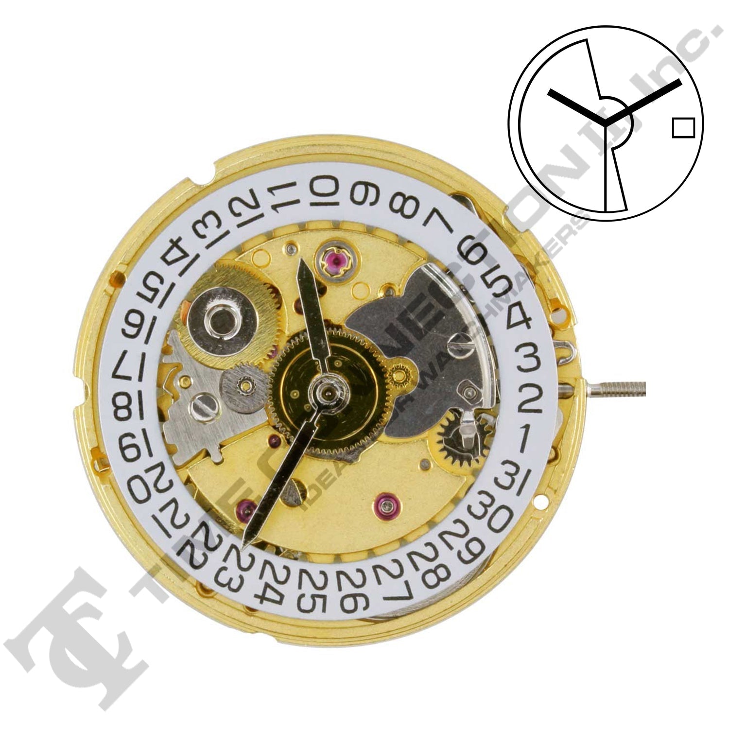 Chinese 6300 Automatic Movement (ETA-2824-2)