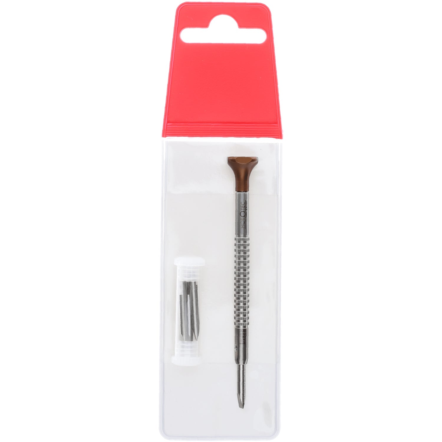Horotec MSA 01.219 Individual Ball Bearing Stainless Steel Screwdriver with 3 Blades
