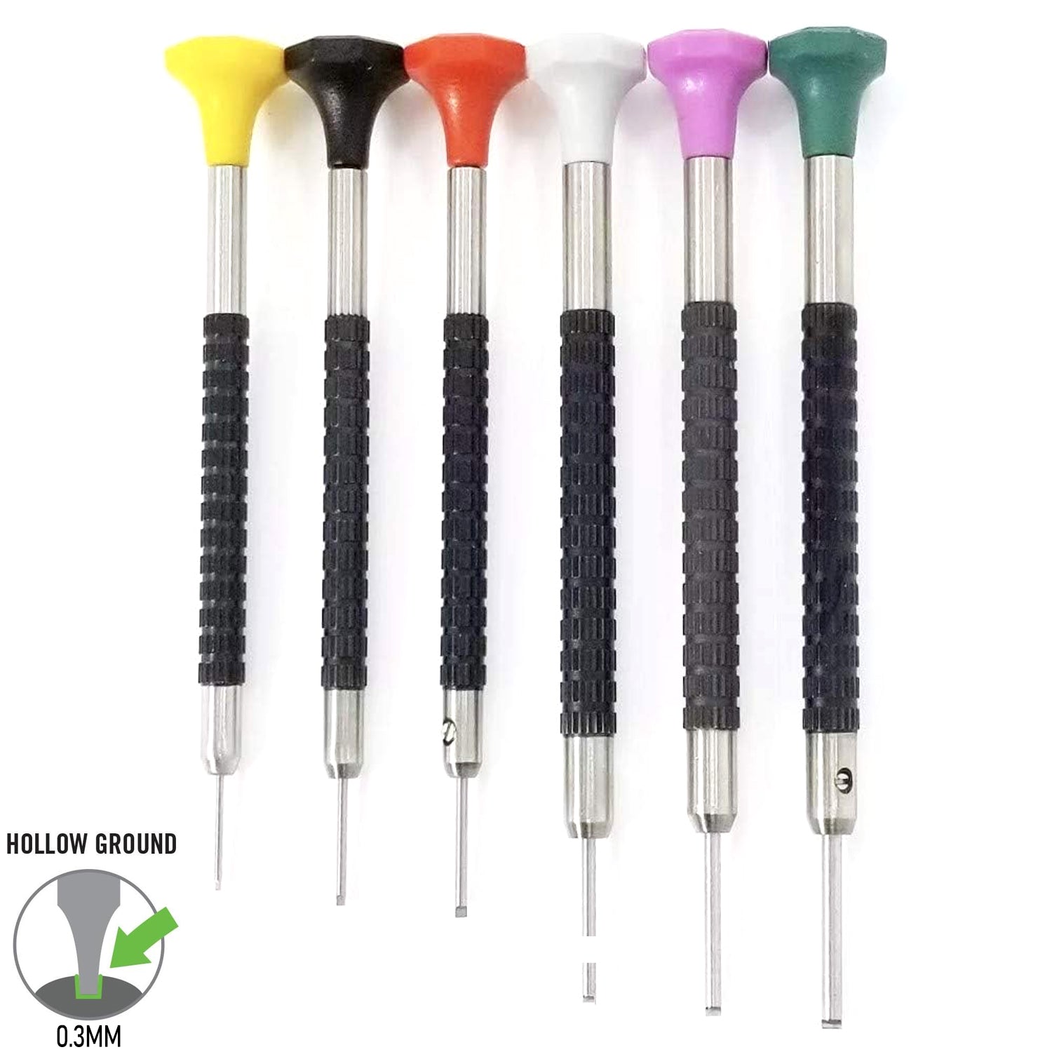 SD-570, Set of 6 Hallow Ground 