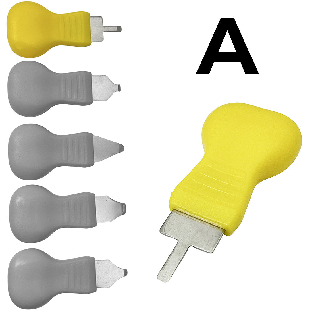 Seiko Style Blade Snap-Back Case Opener Kit with 5 Openers