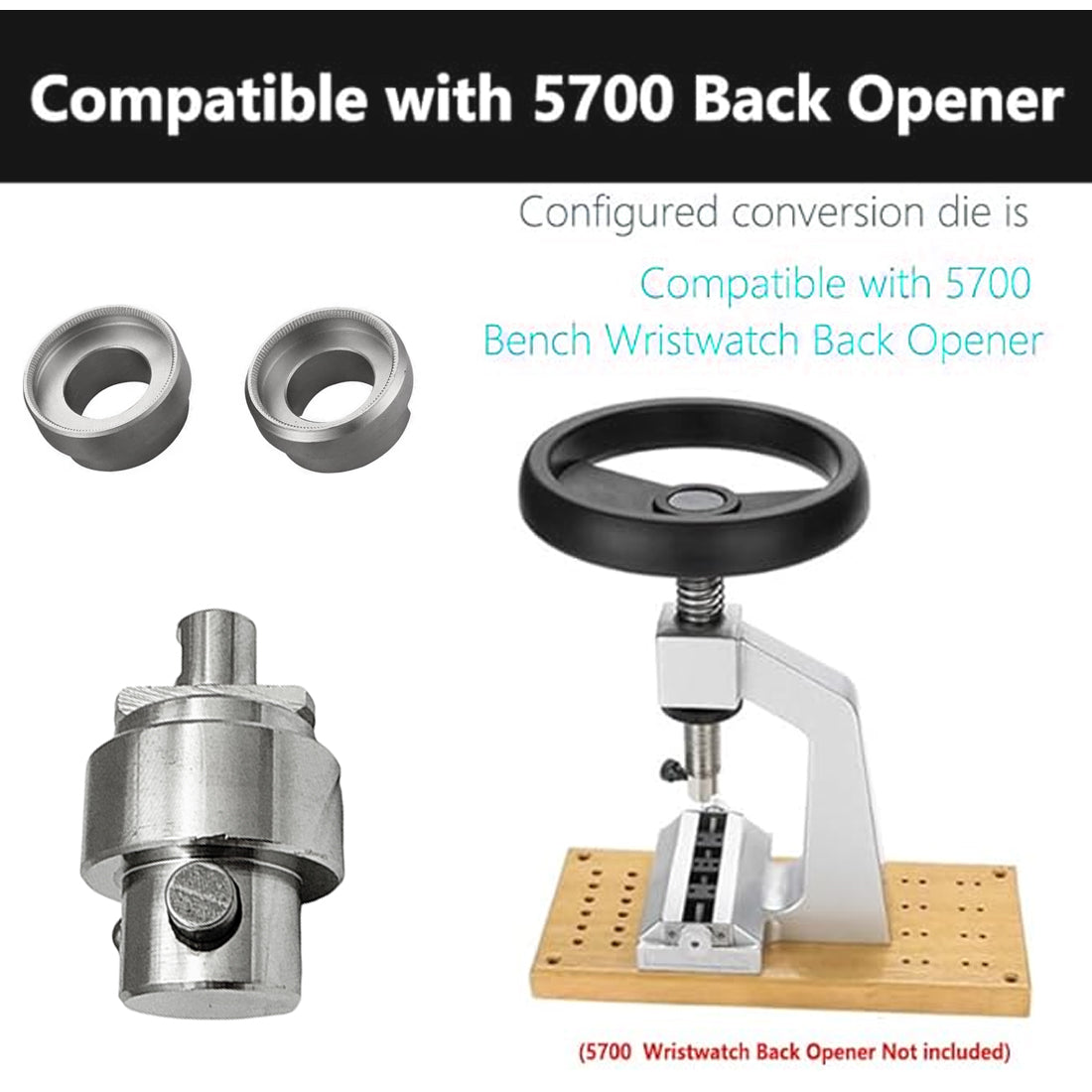 Watch Case Back Opener Kit For Rolex Removal Repair Tool Kit