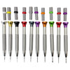 Set of 8 Flat-Screwdrivers Repair Tool Kith with 2 Bonus Phillips Screwdrivers