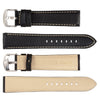 ROCHET ZRC No. 552 Long Bull Fine Leather Straps with Contrast Stitching (18mm~24mm)